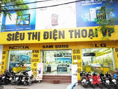 Bảng hiệu Siêu Thị Điện Thoại tuyệt đẹp