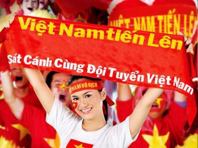 Băng rôn đội Tuyển  sang trọng