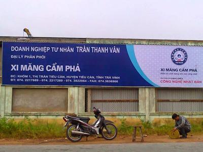 Biển quảng cáo Xi Măng  phá cách